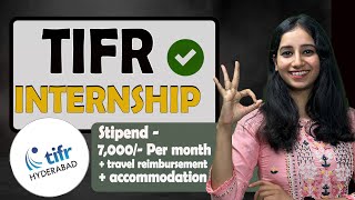 TIFR Summer Research Programme 2024 I Stipend  7000  Accommodation  travel reimbursement [upl. by Holland976]