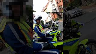 Polizei Bremen immer freundlich unterwegs motovlog bikelife funny biker gopro [upl. by Grussing484]