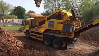 RM60 Rubble Master Impact Crusher on a Volvo Lorry PLUS VAT [upl. by Yras]