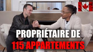 Il achète 115 appartements en 7 ans  Investir au Canada FlowMonkam [upl. by Gniy]