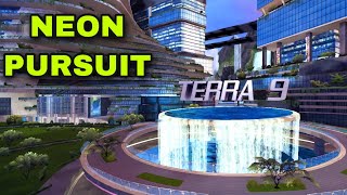 Asphalt 8 New Track Neon Pursuit Terra 9 [upl. by Baerman]