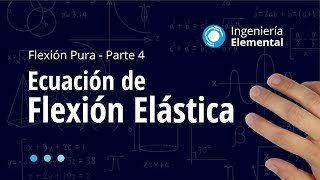 Flexión Pura  Cap 4 Ecuación de Flexion elástica [upl. by Meda]