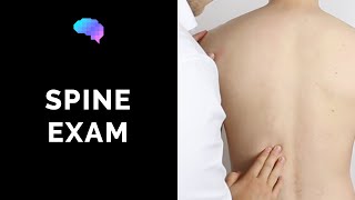 Spine Examination  OSCE Guide  UKMLA  CPSA [upl. by Vassell]