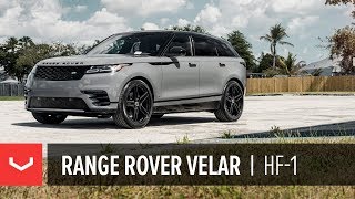 Vossen Hybrid Forged HF1 Wheel  Range Rover Velar  Gloss Black [upl. by Beare521]