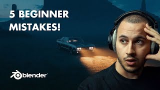 5 Key Mistakes to Avoid When Starting Blender 3D [upl. by Weaks]