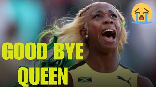 Shelly Ann Fraser Pryce Shocked Us All with this  Its Over  Track and Feld wont be the same [upl. by Gnat]