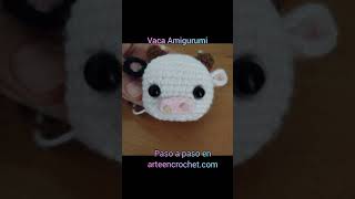 Cómo hacer una vaca amigurumi [upl. by Nesnaj338]