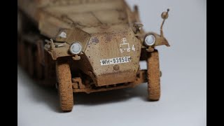 tamiya 35020 hanomag sdkfz 2511 [upl. by Yessydo]