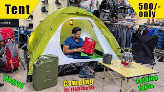 Never go Camping in India without Tents folding Chairs and folding Tables at affordable prices [upl. by Olnay520]