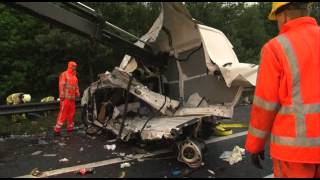 Zeer groot ongeval A12 bij Arnhem [upl. by Onibag]