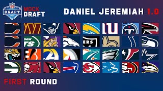 2024 FULL First Round Mock Draft Daniel Jeremiah 10 [upl. by Esinaej]