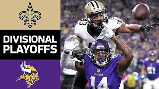 Saints vs Vikings THE MINNEAPOLIS MIRACLE  NFL Divisional Round Game Highlights [upl. by Eiramasil]