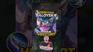 How Baloyskie Plays Roam Helcurt Mobile Legends mobilelegends mlbb gaming [upl. by Kcirdnek]