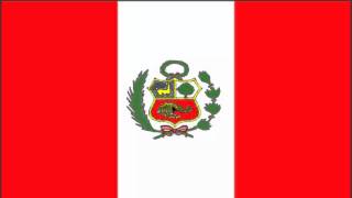 Peru Flag and Anthem [upl. by Austine]