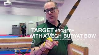 Target Archery with a Végh Buryat Bow [upl. by Licna]