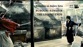 Kenshin vs sojiro final battle rurouni kenshin the legend ends samurai x [upl. by Vanna]