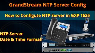 GrandStream NTP Server Configure  Grandstream IP phone NTP Server Config  IP Phone NTP Server  iT [upl. by Ennaej]