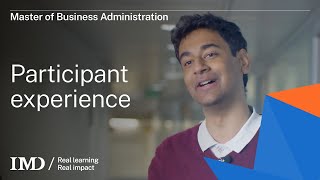 IMD MBA Participant experience  Nishant Savio MBA 2022 India [upl. by Olly]