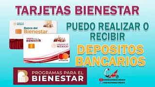 ATENCIÓN ¡Se Puede Realizar o recibir Depósitos Bancarios Tarjeta Bienestar 2022 [upl. by Vastha210]