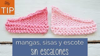 Tip para cerrar mangassisasescote sin escalonesSoy Woolly [upl. by Noira]