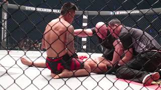 Martin Nguyen  Cage side video of Eduard Folayong Knockout [upl. by Kain]