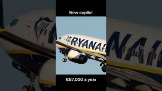 AviationryanairAirbusaviation18 ryanair how much pilots get paidfyp [upl. by Kennie]