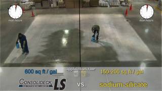 Silicate Showdown vs Consolideck® LS® lithium silicate [upl. by Arreik420]