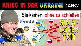 12NOVEMBER Russen verlieren 120 Mann in 1 Minute weil sie auf Artilleriefeuer verzichten [upl. by Naik]