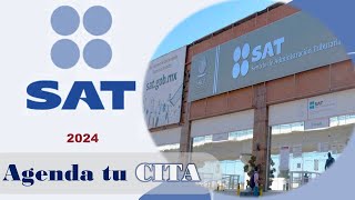 Cómo agendar una cita en el SAT 2024 [upl. by Margette]