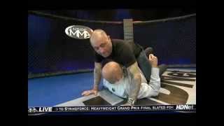 Rogan demonstrating taking the back with Bas Rutten [upl. by Haikan32]