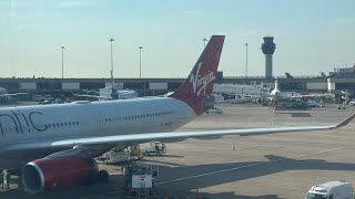 Virgin Atlantic VS75 Manchester To Orlando MANEGCCMCOKMCO [upl. by Uuge572]