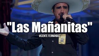 LAS MAÑANITAS  Vicente Fernández LETRA [upl. by Reece]