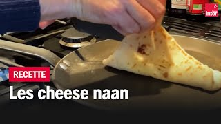 🫓 CHEESE NAAN 🫓 Les recettes de FrançoisRégis Gaudry [upl. by Yelad]