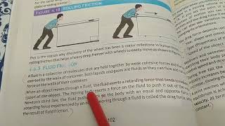 class 9 physics national book foundation unit 4 rolling friction fluid friction pg 102 103 [upl. by Nauh]