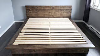 DIY 5 Minutes Bed Frame [upl. by Inhoj]