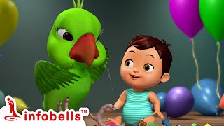 Chitti Chilakamma Amma KottindaBaby song  Telugu Rhymes for Children  Infobells telugurhymes [upl. by Osy791]