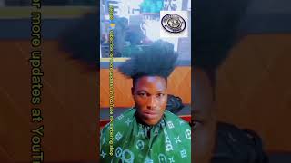 Afro hair change to high fade quothair cut quot✂️✂️✂️💇 [upl. by Idolah]