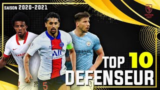 🥇 TOP 10 des meilleurs DEFENSEURS CENTRAUX  Saison 20202021 ⚽️ [upl. by Blunt616]