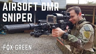 AIRSOFT DMR SNIPER  TOKYO MARUI 417 RECOIL [upl. by Ehrenberg]