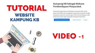 Cara Membuat Rumah Kampung KB amp Pengisi Konten Video [upl. by Ainola470]