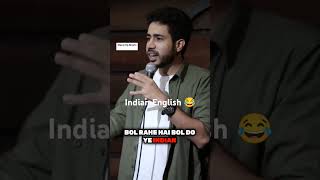 Stand up comedy  Abhishek Upmanyu  Indian English shorts viralshorts youtubeshorts viralvideo [upl. by Wivestad]