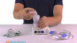 Just Nebulizers OMRON CompAir Elite Nebulizer System NEC30 [upl. by Alston]