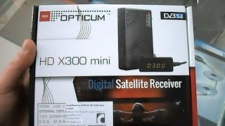 Opticum X300 mini HD 720p review [upl. by Virgina]