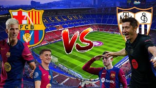 FC BARCELONE VS SEVILLA LES XI QUI DOIVENT ÊTRE TITULAIRE LAMINE LAMAL REMPLAÇANT GAVI RETOUR [upl. by Sivia]