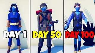 I Spent 100 Days in TABS Totally Accurate Battle Simulator [upl. by Janis]