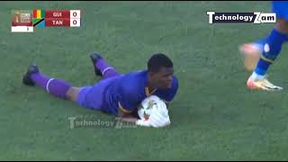 Tanzania vs Guinea highlights 12 [upl. by Nareht509]