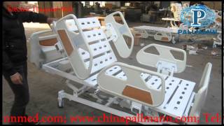 China Manufacturer for Adjustable BAE502 Five Functions Electric Patient Hospital Bed [upl. by Bronson662]