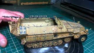 TAMIYA 135 Scale HANOMAG SdKfz2511 Final Reveal [upl. by Freddie]