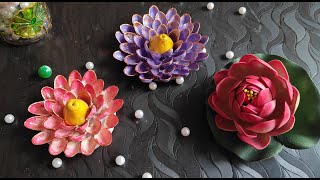 DIY Incense Holder from Pistachio Shell  Pistachio Shell Craft  Easy DIY Crafts [upl. by Sedecrem]