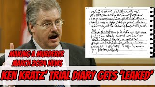 Making A Murderer 2024  Ken Kratz trial diary gets LEAKED  Kathleen Zellner comments [upl. by Baldridge]